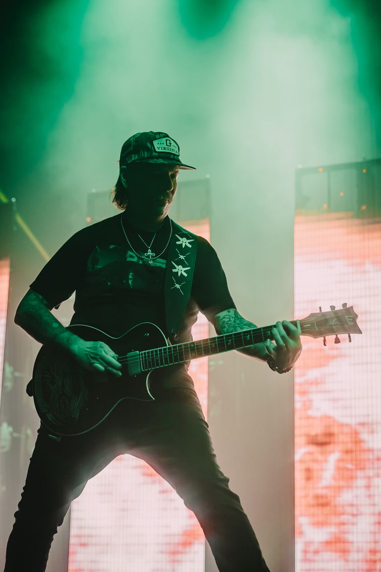 Lamb of God performing live at AEC Theatre in Adelaide